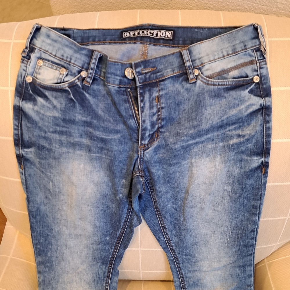 Affliction premium denim jeans, size 30